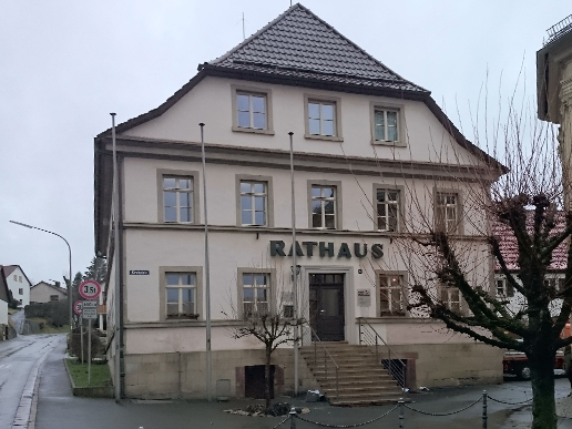 Gebäudesanierung Rathaus Unterrodach vorher